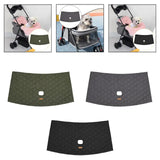 Pet Strollers Edge Cover Washable Guard Dirt Mat Durable Cushion for Dog Crate Accessories