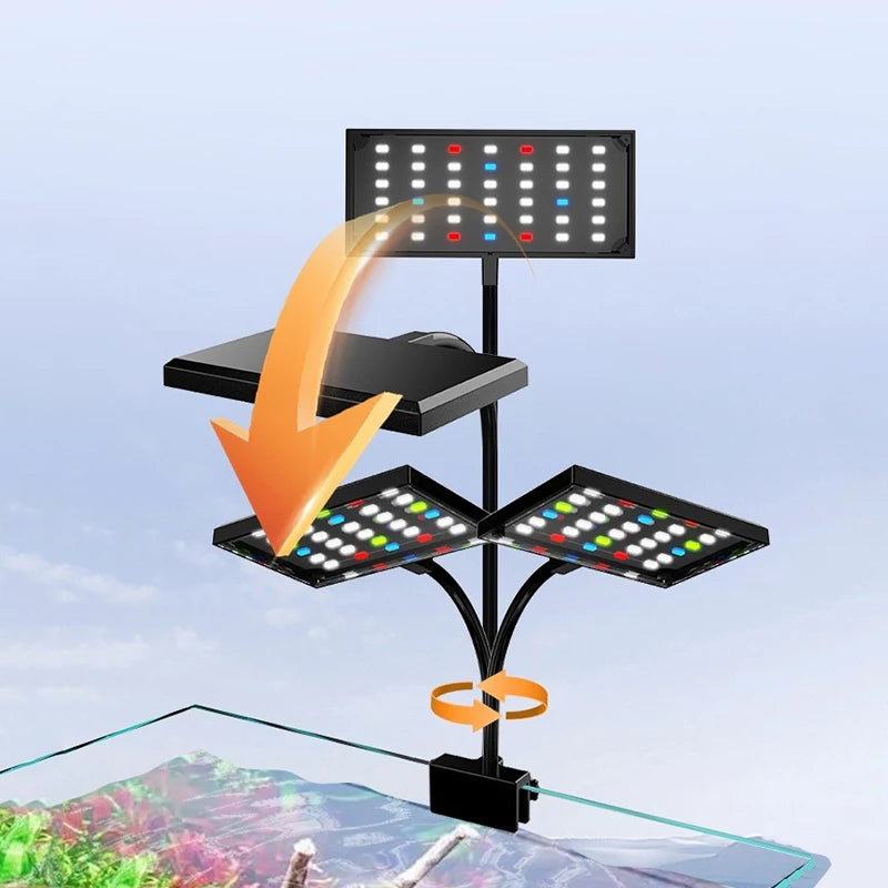 USB Full Spectrum Aquarium LED Grow Light (Aquatic Plants, Clip-On)