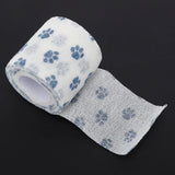 Elastic Self-Adhesive Dog Paw Bandage (Non-Woven, Printed, Stretchy)