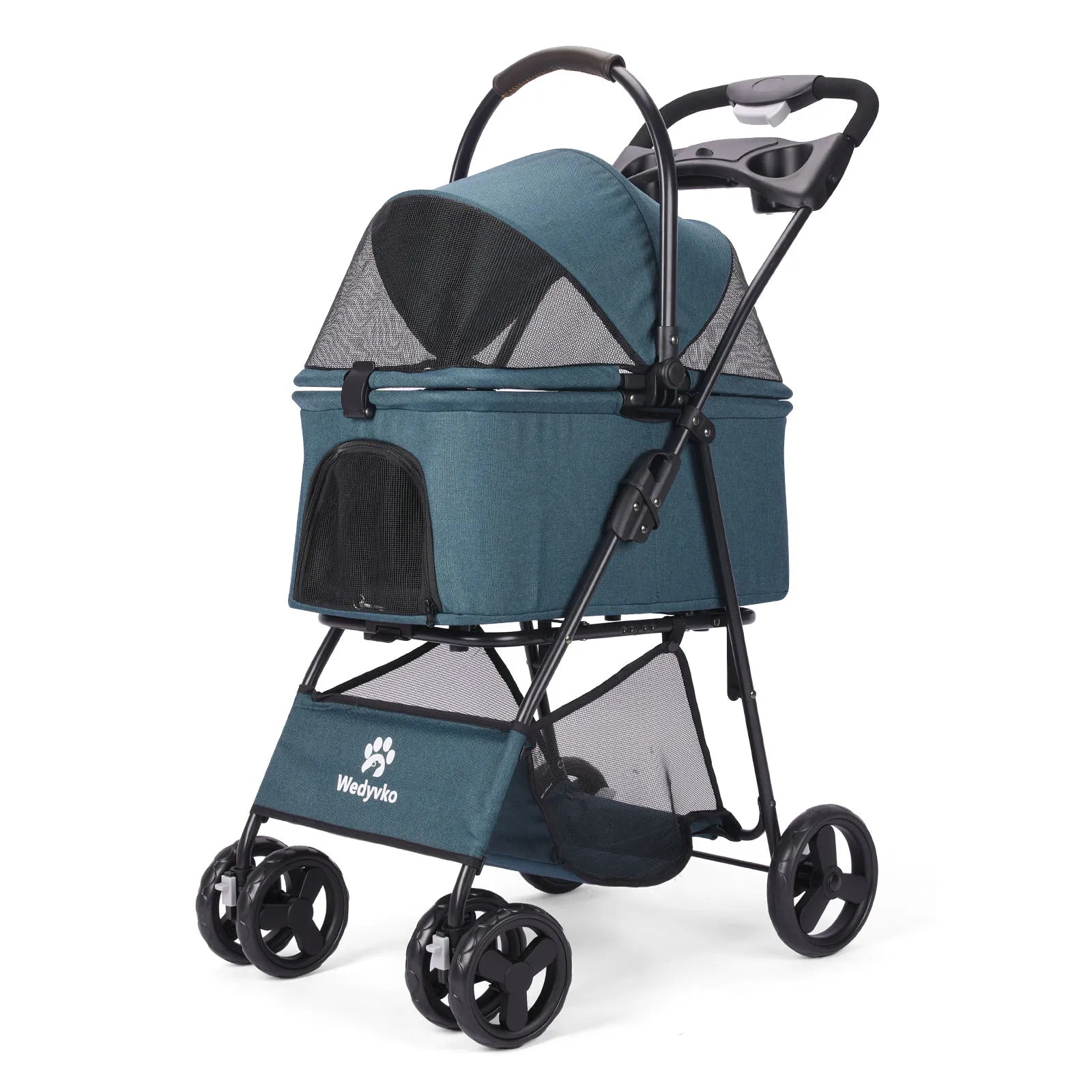3-in-1 Pet Stroller with Sun Shade (All-Terrain, Waterproof)