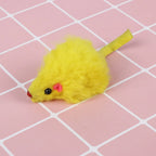 Rabbit Fur Mouse Cat Toys (10-Pack)