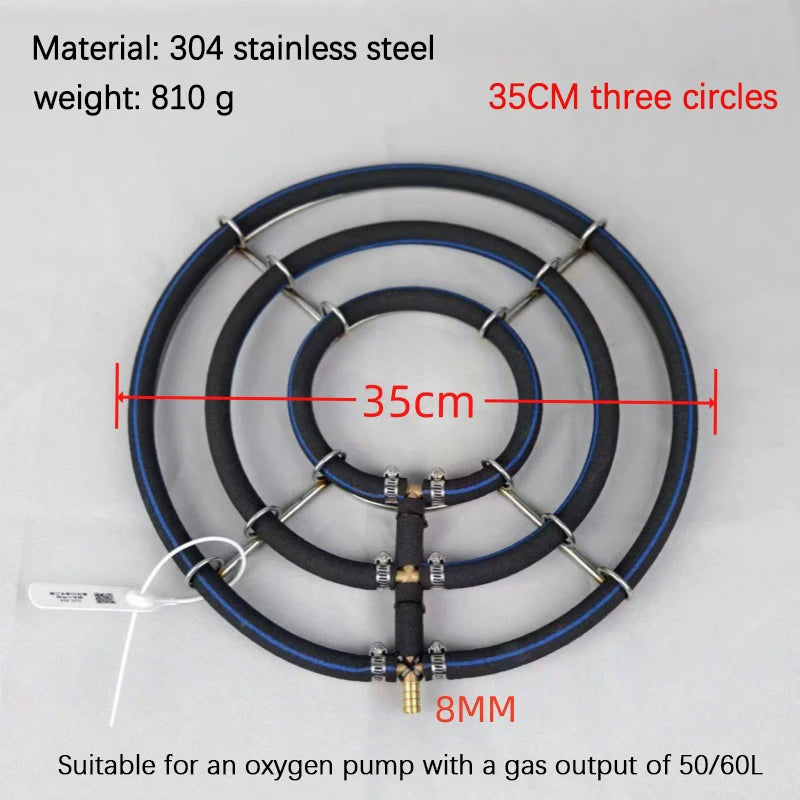 Stainless Steel Nano Aeration Disc for Koi Ponds & Fish Tanks