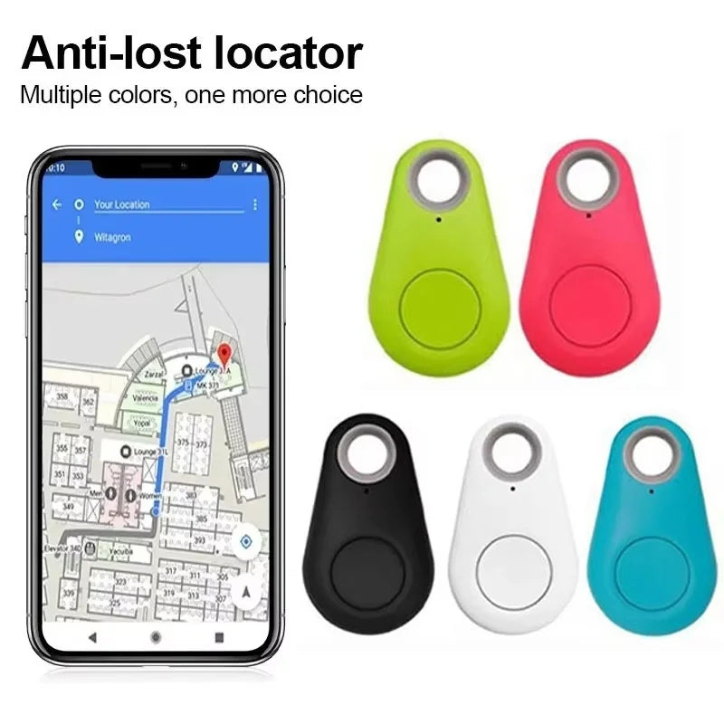 Bluetooth Smart Tag Keychain Tracker - Anti-Loss Finder for Pets & Keys