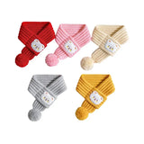 Cat Winter Knitted Scarf (Christmas & Birthday Style)