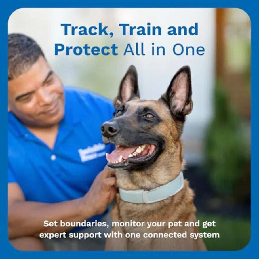 Waterproof GPS Dog Fence Tracking Collar for Medium & Large Dogs