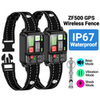 Orcleab IP67 Waterproof GPS Wireless Electric Fence for Dogs - Adjustable Outdoor