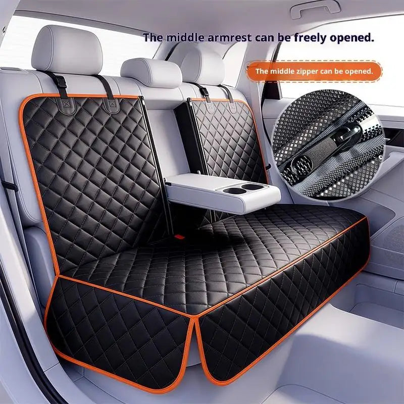 Waterproof Pet Car Seat Cover (Large, Non-Slip, Dog & Cat)