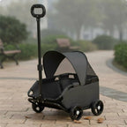 Sun Shade Pet Carriage Stroller for Small Pets — Lightweight Spacious Outdoor Carrier