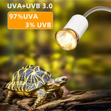 UVA/UVB Basking Bulb for Reptiles — E27 Sunlight Heat Lamp