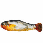 Electric Wagging Tail Fish Cat Toy — Motion Sensor Tap-Activated Type-C Charging (1–3 Pack)