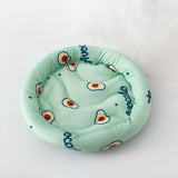Cooling Ice-Silk Pet Bed — Summer Sleep Mat for Small Animals