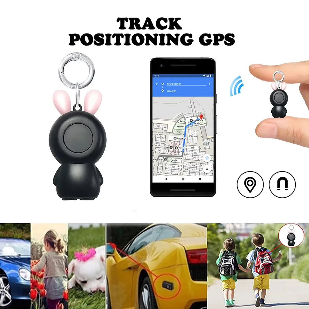 Mini Smart Bluetooth GPS Tracker - Real-Time Finder for Pets & Kids