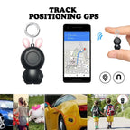 Mini Smart Bluetooth GPS Tracker - Real-Time Finder for Pets & Kids
