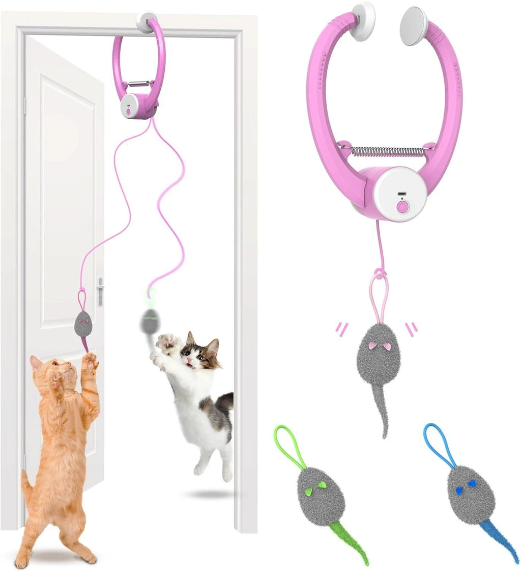 USB Rechargeable Hanging Door Cat Toy