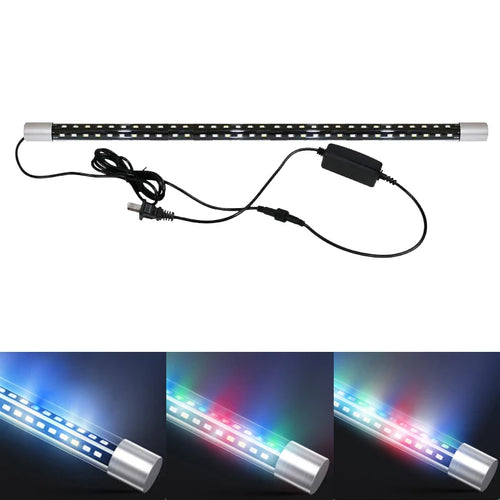 Waterproof RGB Aquarium LED Light (Wide Angle, Plant Grow, 27–57cm)
