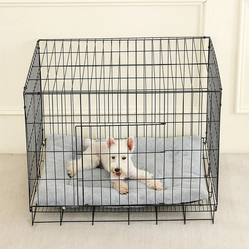 Cotton Plush Dog Bed Mat