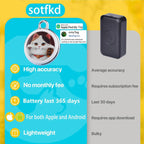 Long-Distance Mini Waterproof GPS Tracker Collar for Cats & Dogs - Real-Time