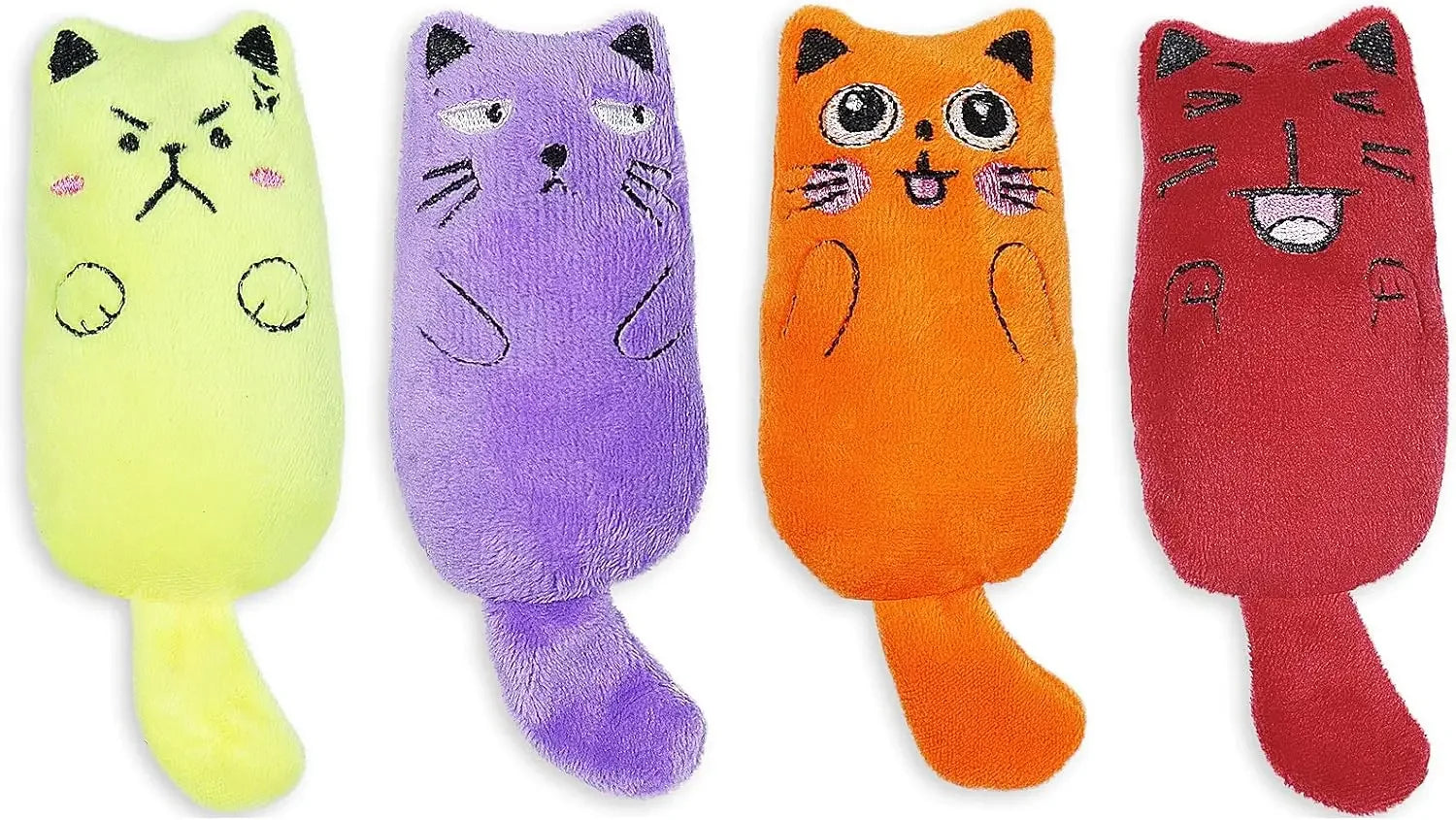 Catnip Plush Kicker Toy Set (Multipack)