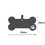 Custom Engraved Stainless Steel Dog Tag — Personalized Pet ID Charm
