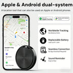 Mini Dual-System GPS Tracker for iOS & Android - Pets & Luggage