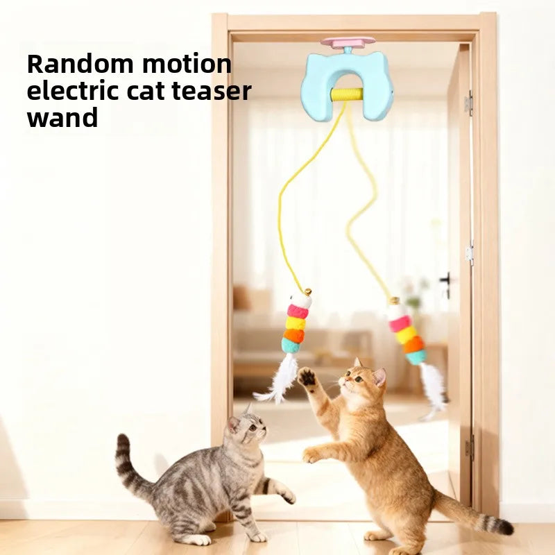 Smart Auto Yoyo Cat Teaser — Self-Bouncing Boredom Relief Toy