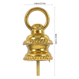 Christmas Ornament Cap Hangers 100-Pack (Ball Ornament Tops)