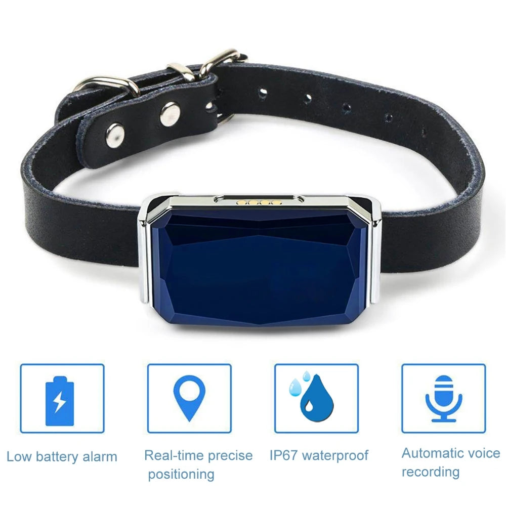 Multi-Mode GPS Pet Tracker - GPS, AGPS, WiFi & LBS, IP67 Waterproof