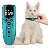 No-Shock Vibrating Cat Training Collar — 2000ft Remote, Rechargeable