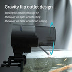 Wi-Fi Smart Automatic Fish Feeder (Long Range, Timer, Countdown)