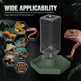 Reptile Water Dish — Sturdy Plastic Bowl for Bearded Dragons & Tortoises