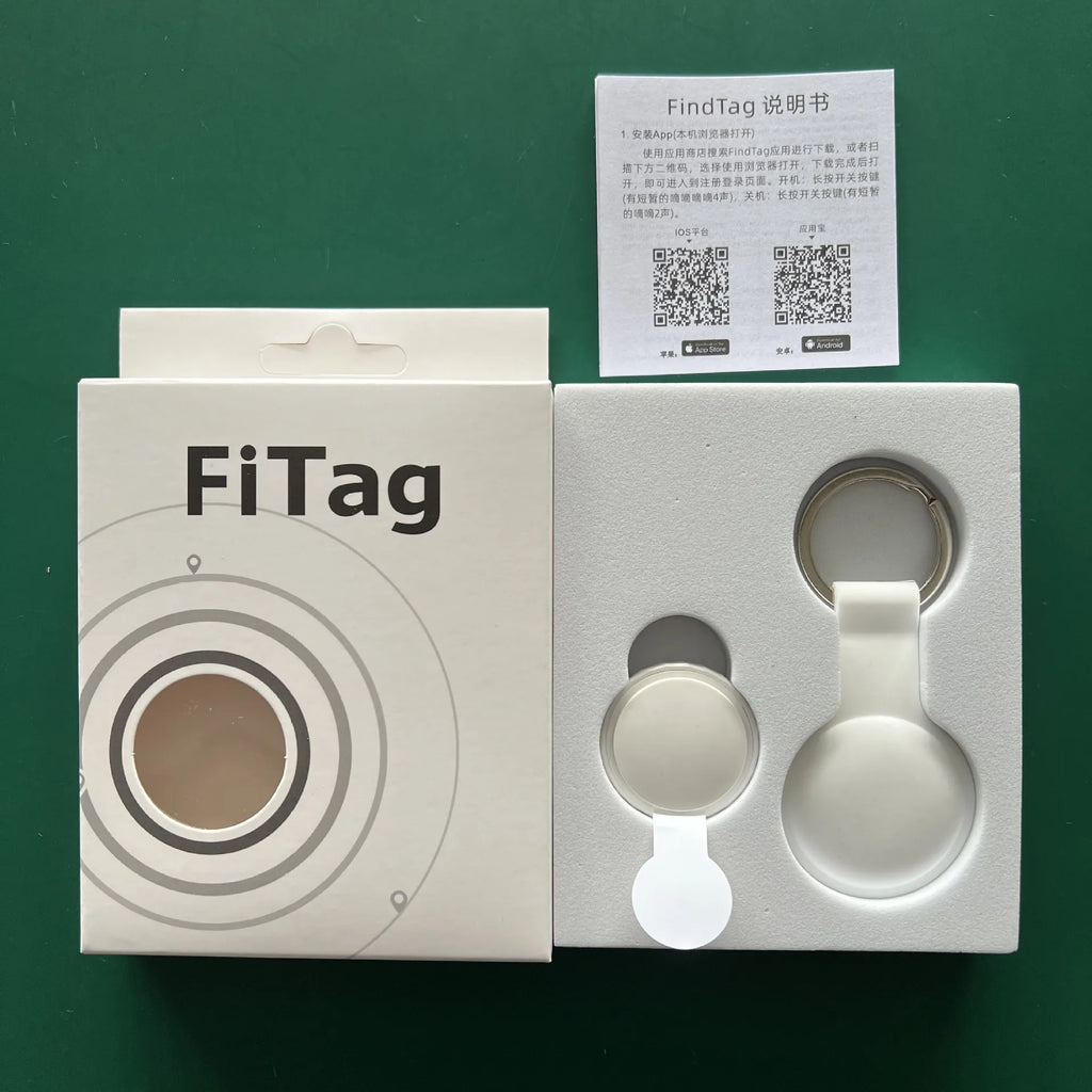 Dual-System Mini GPS Tracker for Dogs - AirTag Compatible