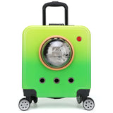2026 New Pet Outdoor Portable Suitcase Cat Dog Bag, Luggage Compartment, Large Capacity Portable Aviation Suitcase Cat Bag