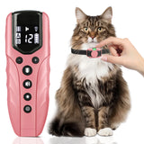 No-Shock Vibrating Cat Training Collar — 2000ft Remote, Rechargeable