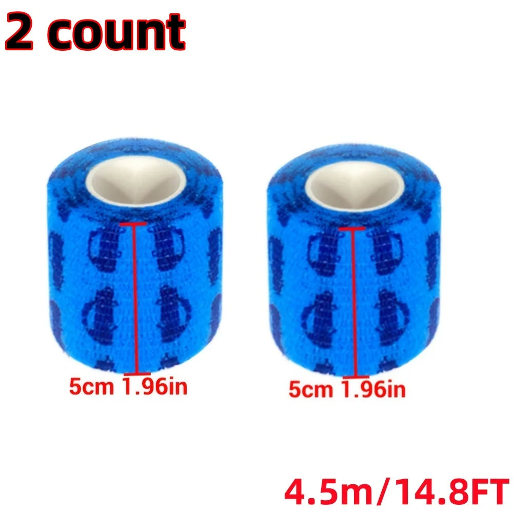 Self-Adhesive Pet Wound Wrap — Breathable Elastic Bandage, No Clips Needed