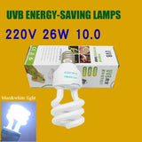 UVB Reptile Basking Lamp — Calcium & Vitamin D Light, 5.0/10.0/15.0