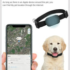 Smart GPS Adjustable Collar Tracker for Dogs & Cats - Real-Time with Safe Zone