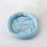 Circular Sleep Mat — Cozy Cushioned Bed for Small Pets