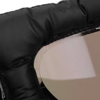 Oversized Dog Eye Visor Goggles (UV-Blocking, Wind Proof, Harley Style)