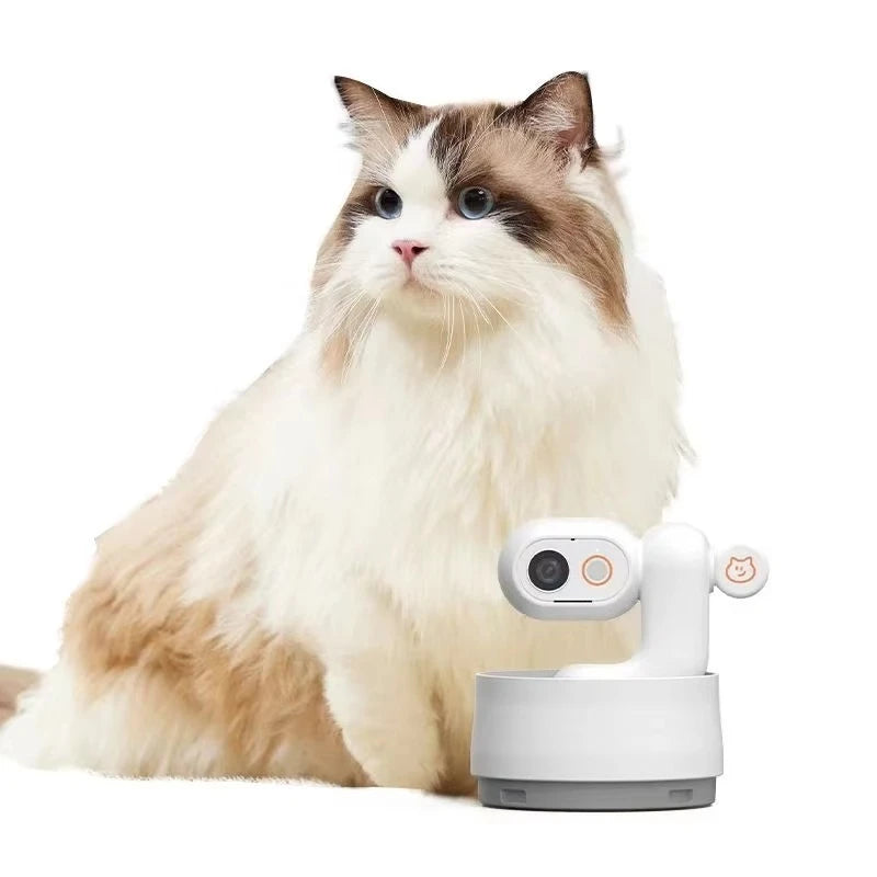 AI Pet Vlogging Camera with Activity Monitor, CCTV & Smart App for Cats & Dogs