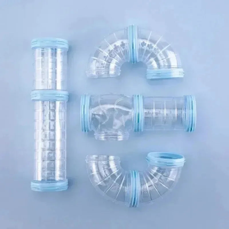 DIY Hamster Tunnel Tubes — Modular Maze Pipes for Small Pets