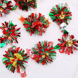 Christmas Dog Bowtie with Bell 50-Pack (Pet Grooming Accessory)