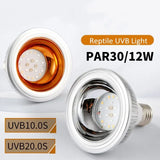 UVA/UVB LED Reptile Basking Bulb — Full-Spectrum Light, E27