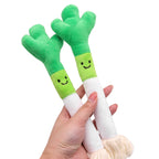 Catnip Onion Plush Toy with Bell — Washable Bite-Resistant Chew