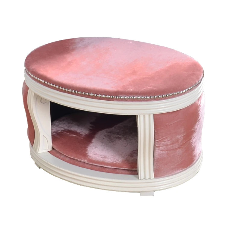 Luxury Pet Sofa Bed with Wooden Frame