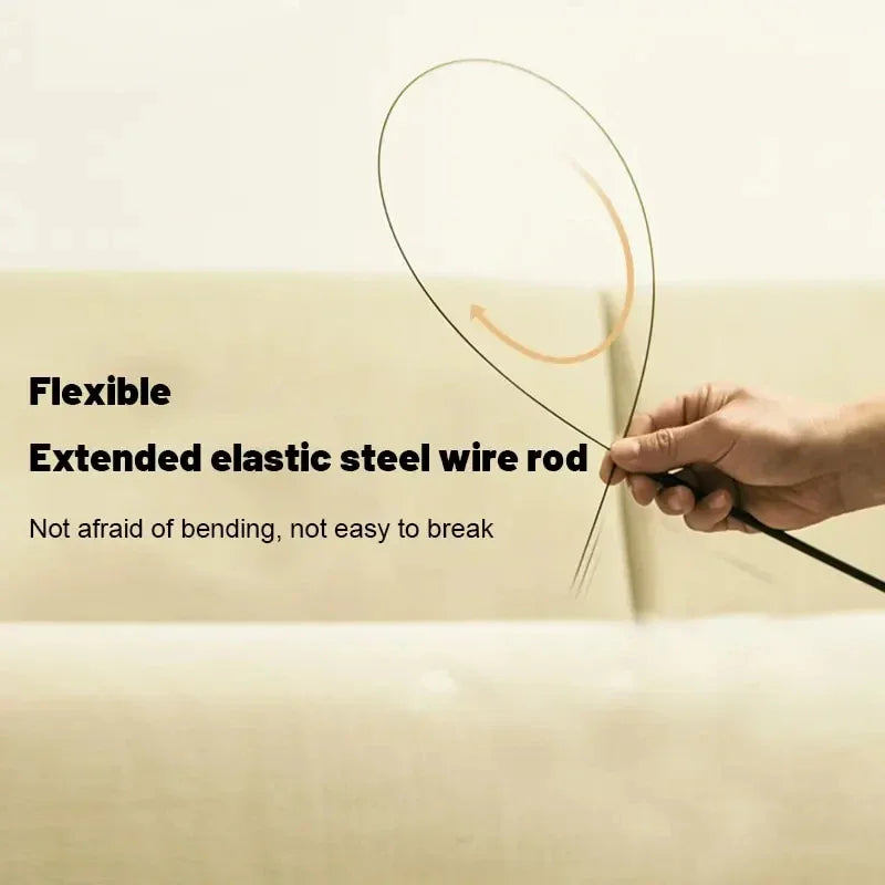 Bird Feather Cat Teaser Wand — Suction-Mount, Flexible Steel Wire
