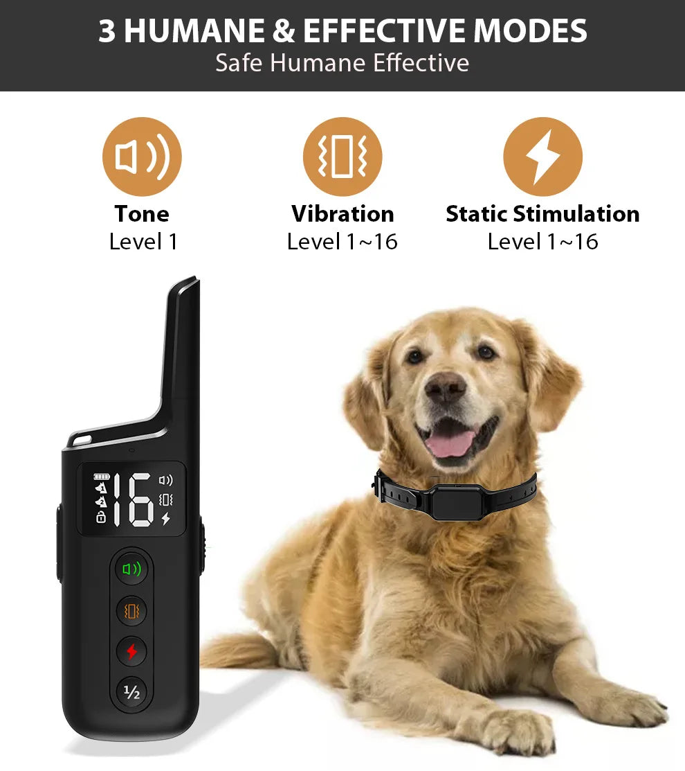 Long-Range Dog Training Collar (500m)