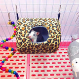 Soft Cotton Hanging Hammock — Cozy Cage Bed for Small Pets