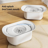 Spill-Resistant Dog Bowl 2200ml (N5KC, Slip-Proof Base, No-Mess Feeding)
