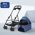 Lightweight Foldable Pet Stroller for Poodles, Cats & Small Breeds — Outdoor Travel Trolley