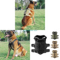 Military-Style Dog Training Harness (Breathable, Tactical, Field Ready)